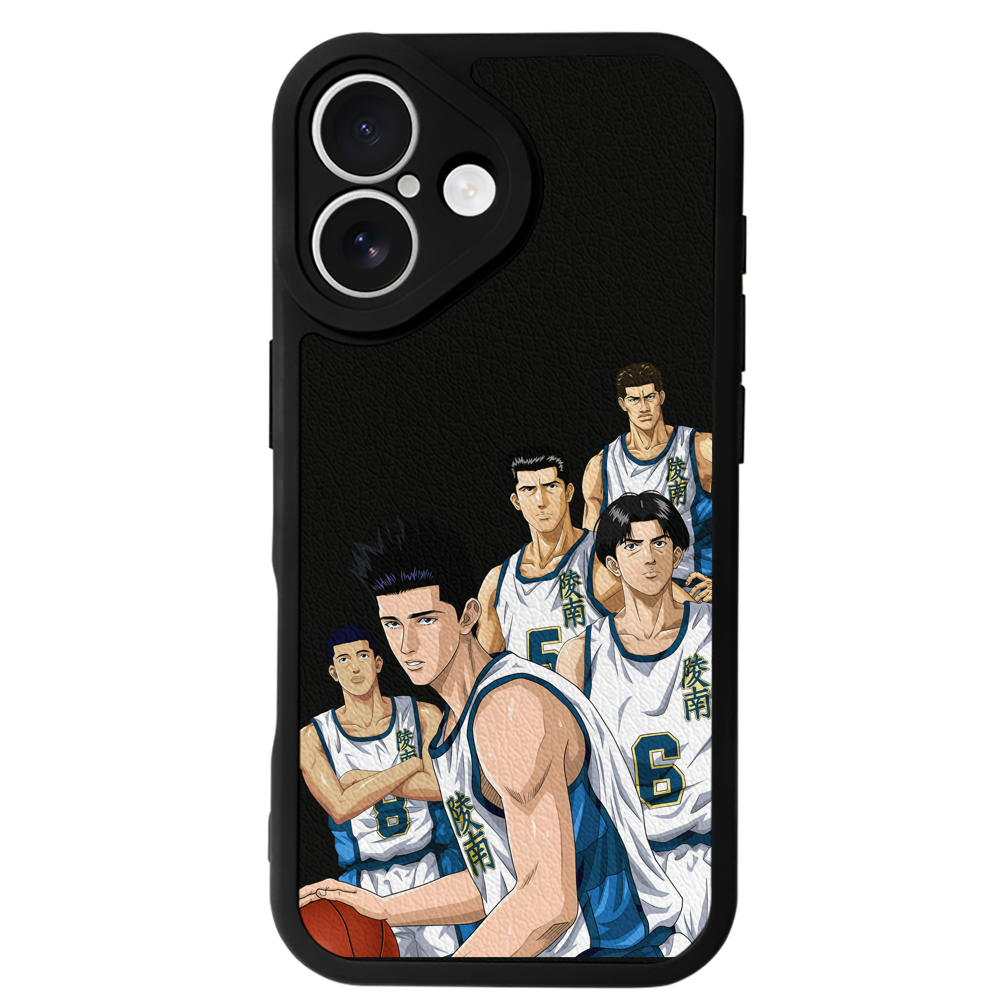 （画像用） SLAM DUNK／スラムダンク 【iPhone 16シリーズ対応】シリコンスマホケース（レザー調） 材質：シリコン